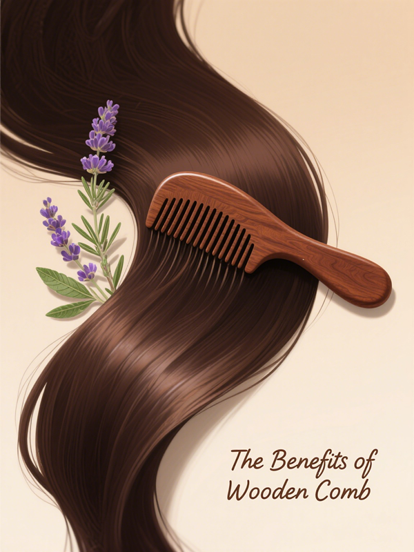 The benefits of using a wooden comb for hair and scalp