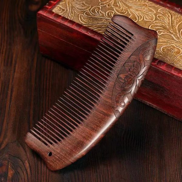 Wooden Detangling Comb - Image 2